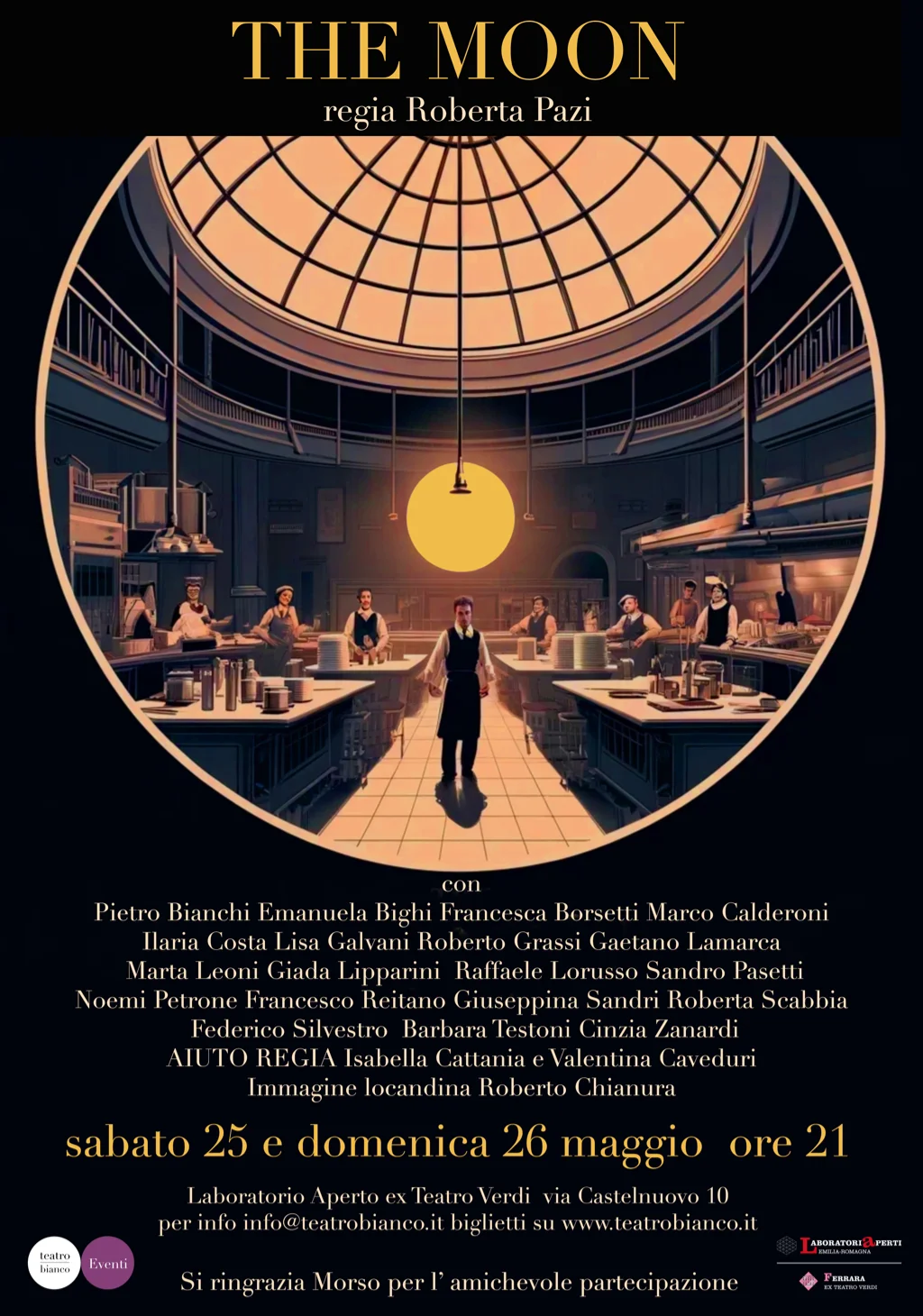 THE MOON - a teatro Sabato 25 e domenica 26 maggio