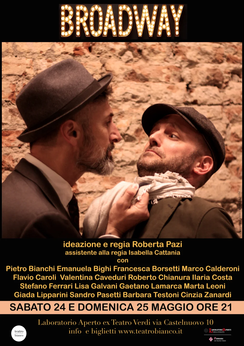 Broadway - a teatro sabato 24 e domenica 25 maggio