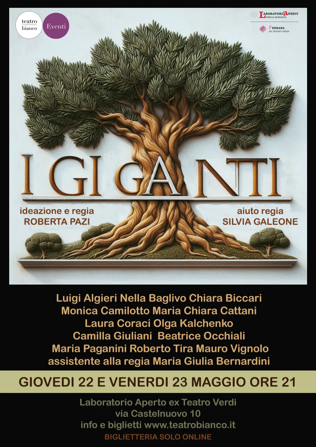 I Giganti - a teatro il 22 e 23 maggio