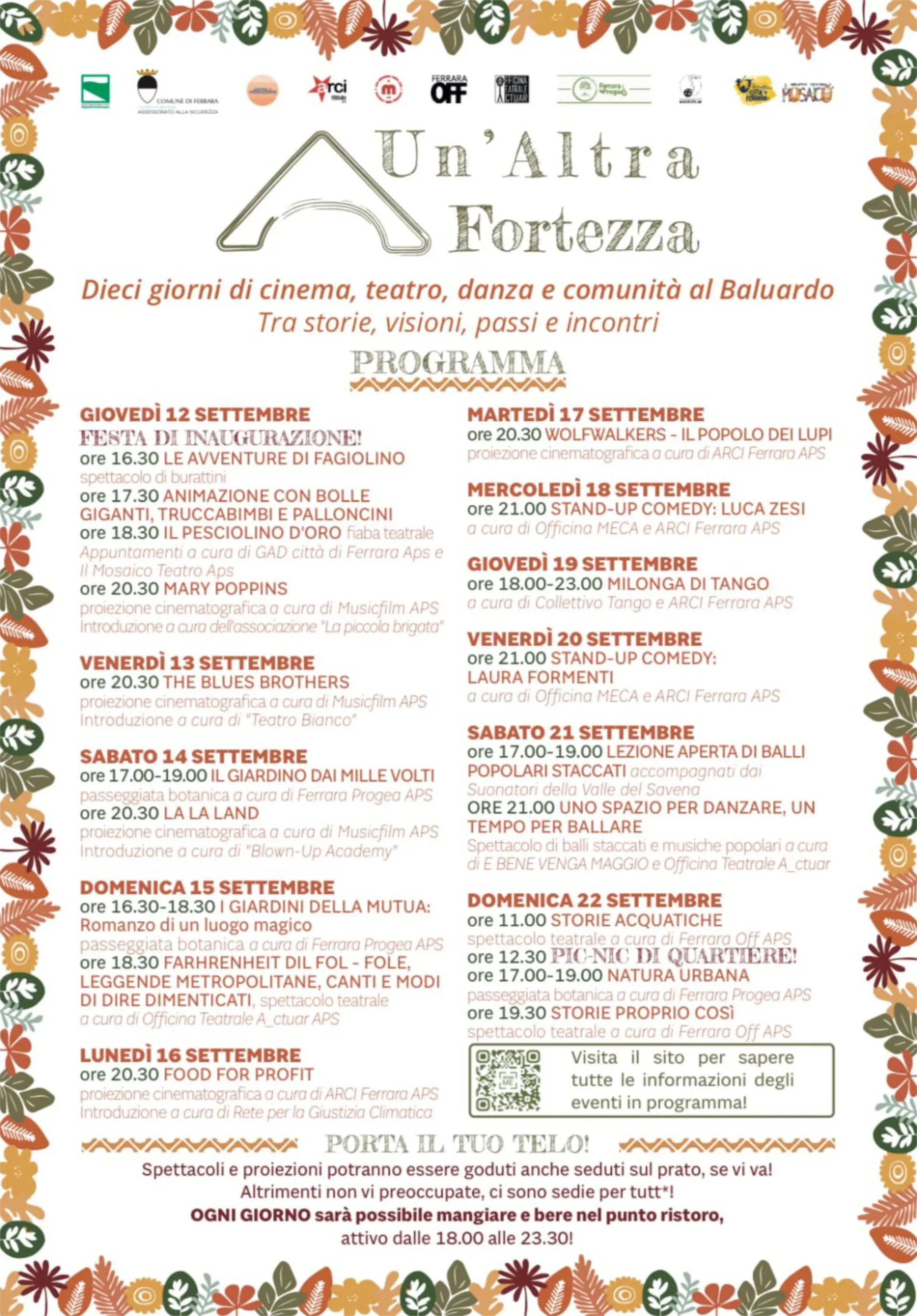 Un'altra fortezza: dieci giorni di cinema, teatro, danza e comunità al Baluardo